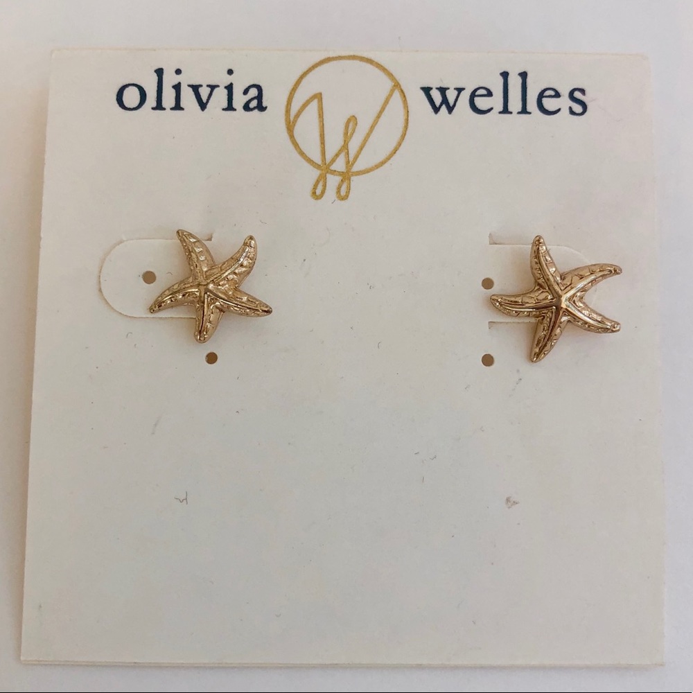 Olivia Welles Lucky Starfish Earrings